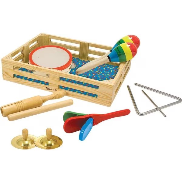 Band-in-a-Box - Clap Clang Tap, 10 Pieces, Melissa & Doug, Mfr#: 488